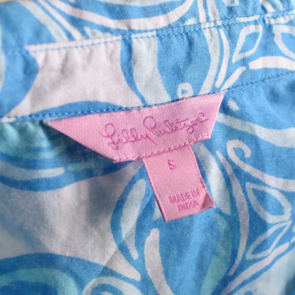 Lilly Pulitzer Women's Captiva Tunic Cover-up  Small - Picture 8 of 8